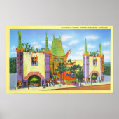 Chinees theater van  Grauman Poster (Voorkant)