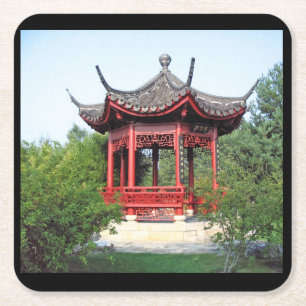 Chinees theehuis onderzetter