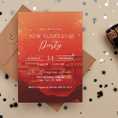 Chinees thema Rode oudejaarsfeest Kaart