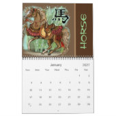 Chinees tijdschema voor dierproeven voor dierproev kalender (Jan 2027)