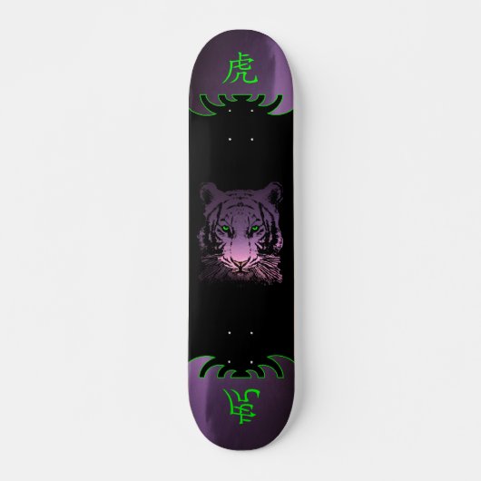 Chinees Tijgerskateboard Skateboard (Voorkant)