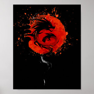 Chinees Traditioneel Nieuwjaar - Jaar Van De Draak Poster