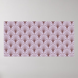  Chinees traditioneel patroon naadloos herstellen Poster