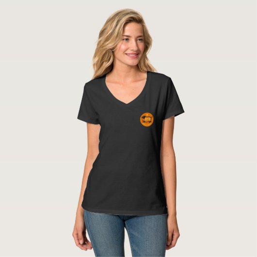 Chinees Varkenjaar dierentuin Birthday o Circle WT T-shirt (Voorkant volledig)