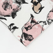 Chinees Varkenshyjaar Verjaardag Oorspronkelijke t Fleece Deken (Hoek)