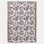 Chinees varkensjaar 2019 Oorspronkelijke tekening  Deken (Voorkant Verticaal)