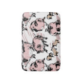 Chinees varkensjaar 2019 Oorspronkelijke tekenveld Badmat (Voorkant Verticaal)