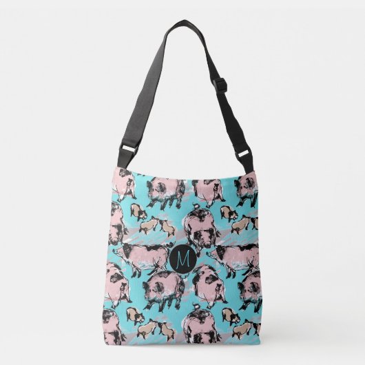 Chinees varkensjaar 2019 Originele Monogram Crossbody Tas (Voorkant)