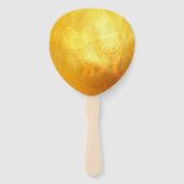 Chinees varkensjaar Rode goudpapercut Handwaaier (Achterkant)