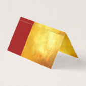 Chinees Varkensjaar Rode Papercut Gouden Tent 25 K Kaart (Achterkant)