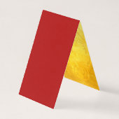 Chinees Varkensjaar Rood Papercut Goud 25 Kaart (Achterkant)