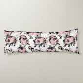 Chinees Varkenspad 2019 Oorspronkelijke tekenbuis Lichaamskussen (Achterkant)