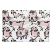 Chinees Varkenspad 2019 Oorspronkelijke tekening P Kussensloop (Achterkant)