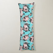 Chinees Varkenspad Birthday Oorspronkelijke tekeni Lichaamskussen (Achterkant (Verticaal))