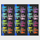 Chinees varkenspakpapier, nieuw jaar 2019, Pop Cadeaupapier (Vlak)