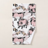 Chinees Varkenspiejaar Verjaardag Oorspronkelijke  Bad Handdoek (Handdoek)