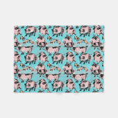 Chinees Varkenspiejaar Verjaardag Oorspronkelijke  Fleece Deken (Voorkant (Horizontaal))