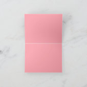 Chinees Verjaardag Kaart, Roze Levensduur Kaart (Binnen)