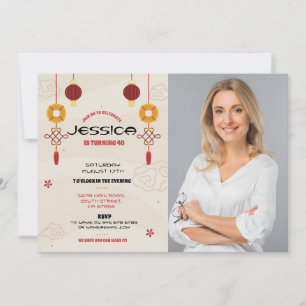 Chinees verjaardagsfeestrestaurant Take Away Asian Kaart