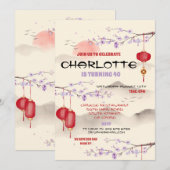 Chinees verjaardagsfeestrestaurant Take Away Asian Kaart (Voorkant / Achterkant)