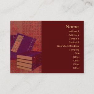 Chinees Visitekaartje