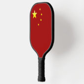 Chinees vlagembleem pickleball paddle (Links)