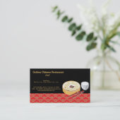 Chinees voedsel visitekaartje (Staand voorkant)