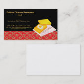 Chinees voedsel visitekaartje (Voorkant / Achterkant)