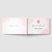 Chinees Waterverf Dubbel Geluk Bruiloft Gastenboek (Volledig)