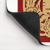 Chinees weddenschap tegen dubbelgeluk (v2) muismat (Hoek)