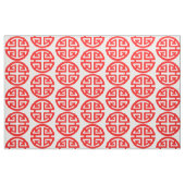 Chinees welvaartssymbool rood stof (Fat Quarter)