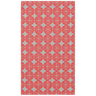 Chinees welvaartssymbool rood tafelkleed
