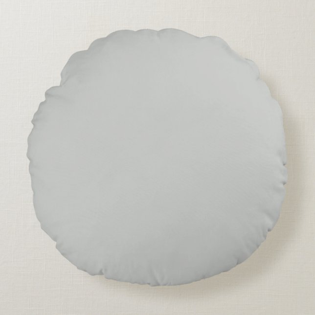 Chinees zilver rond kussen (Voorkant)