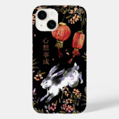Chinees Zodiab-konijn Case-Mate iPhone Case (Achterkant)