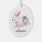 Chinees Zodiab Rabbit Cute Astrology Sign Keramisch Ornament (Rechts)