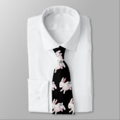 Chinees Zodiab Rabbit Cute Astrology Sign Stropdas (Gebonden)