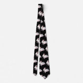 Chinees Zodiab Rabbit Cute Astrology Sign Stropdas (Achterkant)