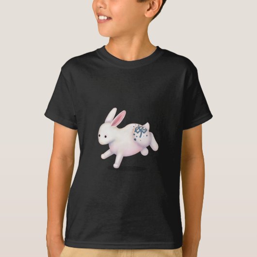 Chinees Zodiab Rabbit Cute Astrology Sign T-shirt (Voorkant)