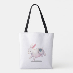 Chinees Zodiab Rabbit Cute Astrology Sign Tote Bag