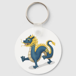 Chinees Zodiac Dragon Astrologie teken Sleutelhanger