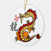 Chinees zodiac Dragon Ornament (Links)