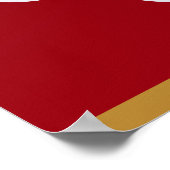 Chinees Zodiac-jaar van de draak Poster (Hoek)