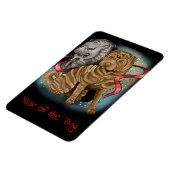 Chinees Zodiac-jaar van de hond Magneet (Linkerzijde)
