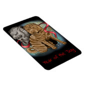 Chinees Zodiac-jaar van de hond Magneet (Rechterzijde)