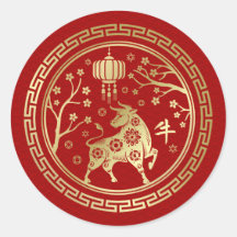 Chinees Zodiac Jaar van de Ox 2021