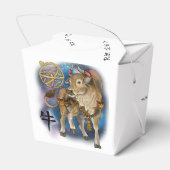 Chinees Zodiac-jaar van de Ox Bedankdoosjes (Achterkant)