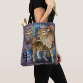 Chinees Zodiac-jaar van de Ox Tote Bag (Dichtbij)