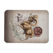 Chinees Zodiac-jaar van de Ram Art Magneet (Horizontaal)