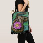 Chinees Zodiac-jaar van de slang Tote Bag (Dichtbij)
