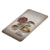 Chinees Zodiac-jaar van de slangenkunst Magneet (Linkerzijde)